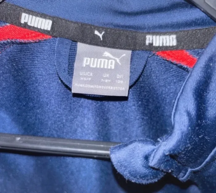 Gilet puma bleu et rouge 8 ans - photo numéro 2