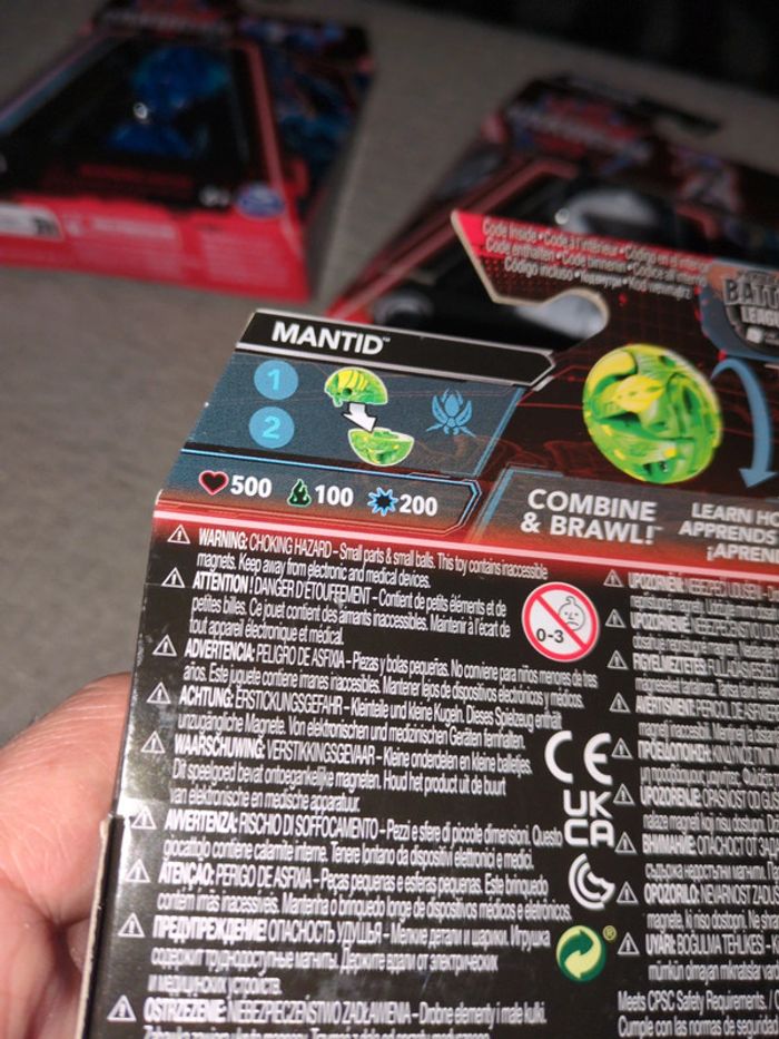 Lot de 3 figurines Bakugan - photo numéro 7