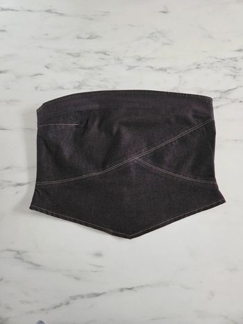 Divided bustier gris taille M