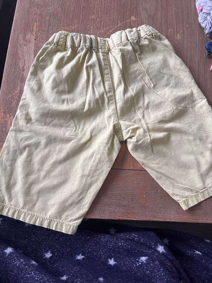 Short jaune garçon - photo numéro 3