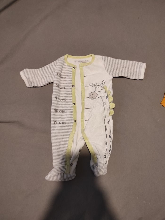 Pyjama taille 1 mois