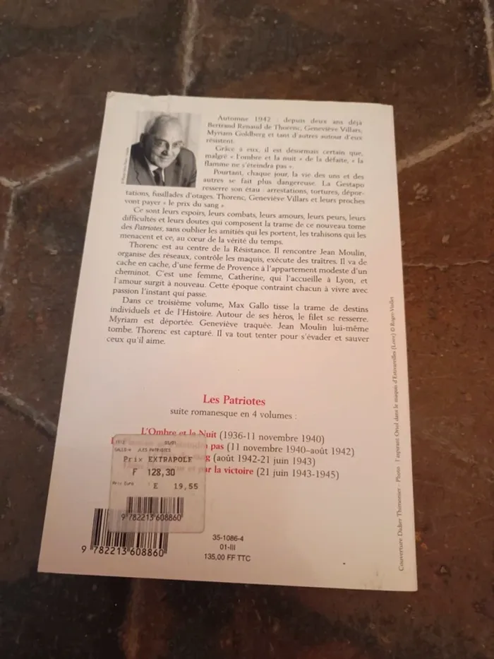 Livre les patriotes le prix du sang - photo numéro 2