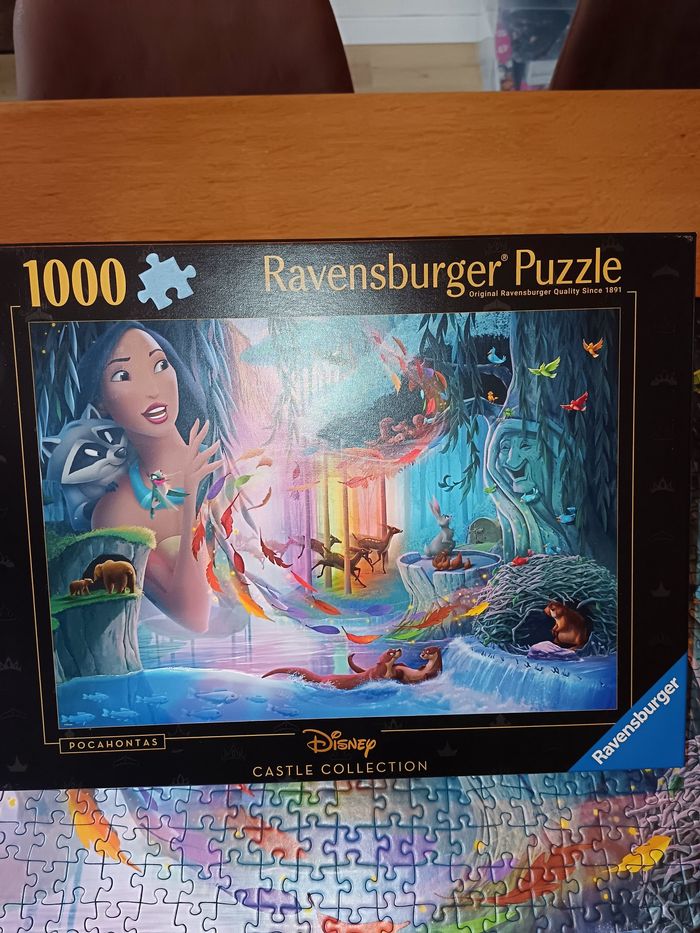 Puzzle 1000 pièces disney pocahontas - photo numéro 2