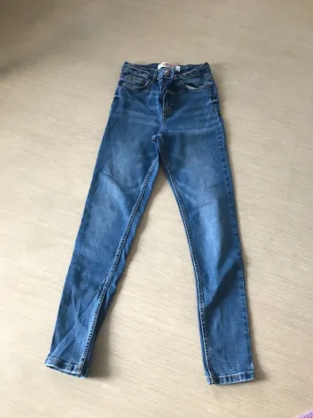 Jean skinny taille haute