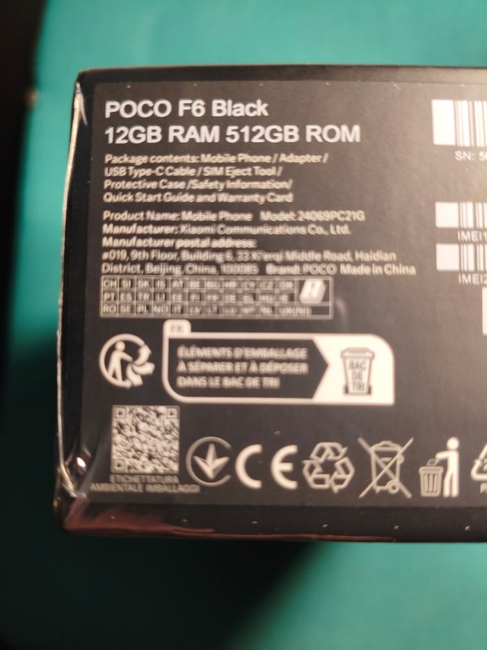 Poco F6 12Go / 512Go - photo numéro 2