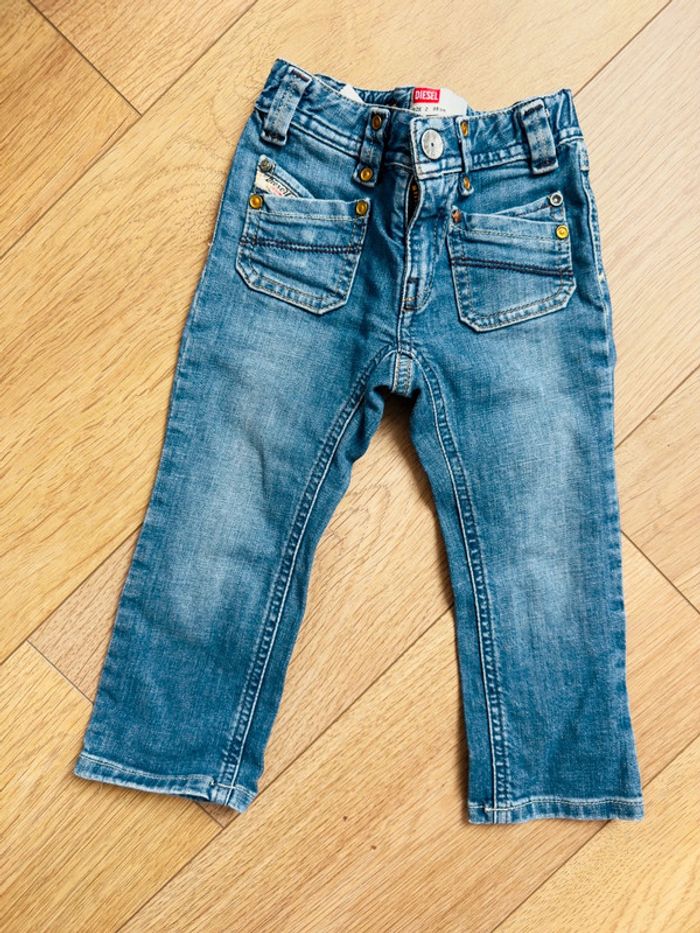 Pantalon en jean Diesel bleu en 2ans