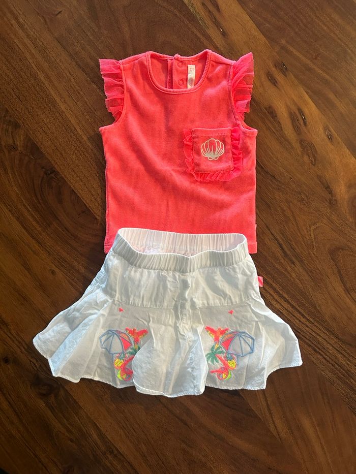 🌸 Ensemble été fille Billieblush 6 mois – comme neuf - photo numéro 4