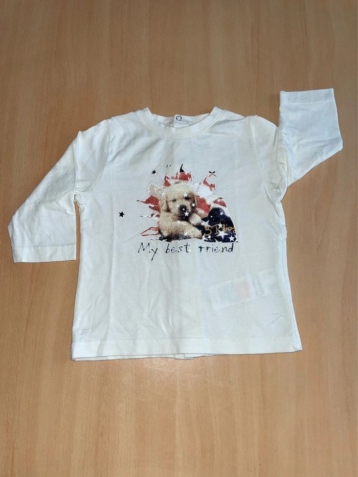 Tee shirt manches longues 9 mois