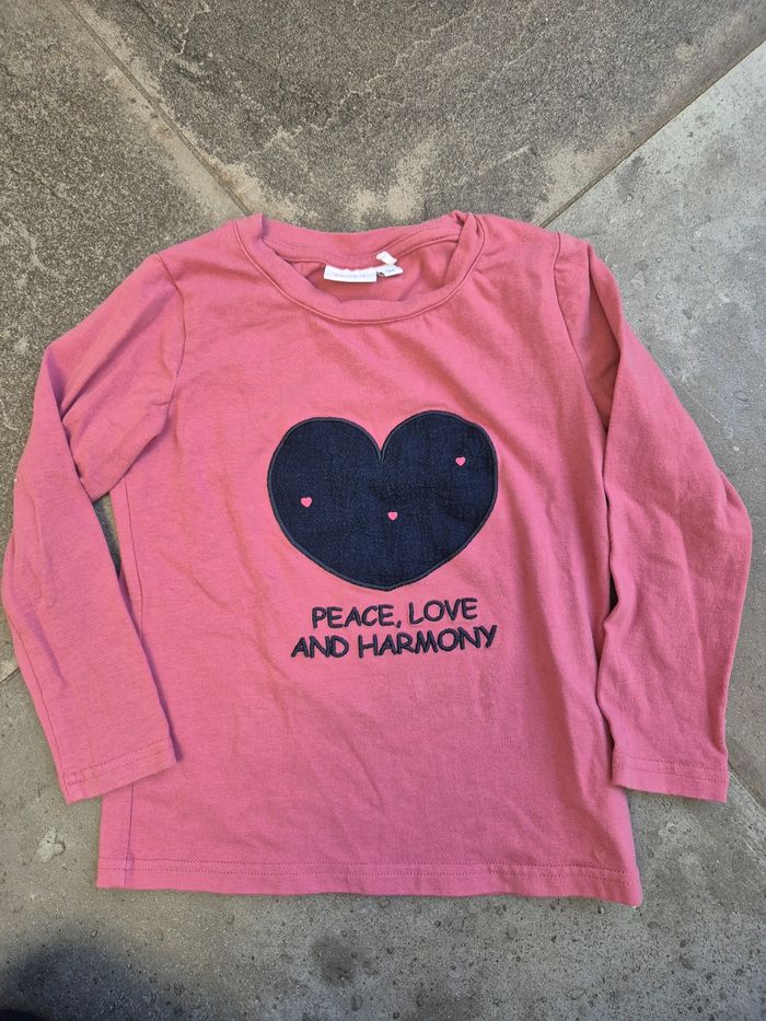 Blouse 4 ans longue manche