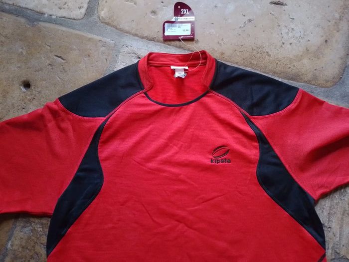 T-shirt Kipsta rouge XXL - photo numéro 2