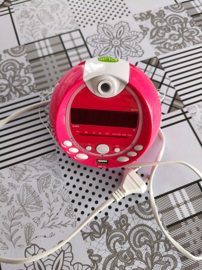 Réveil Gulli rose - photo numéro 7