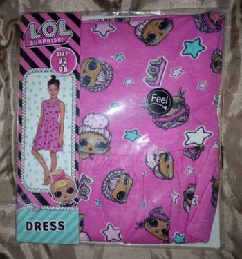 Robe poupée lol surprise taille 92/98