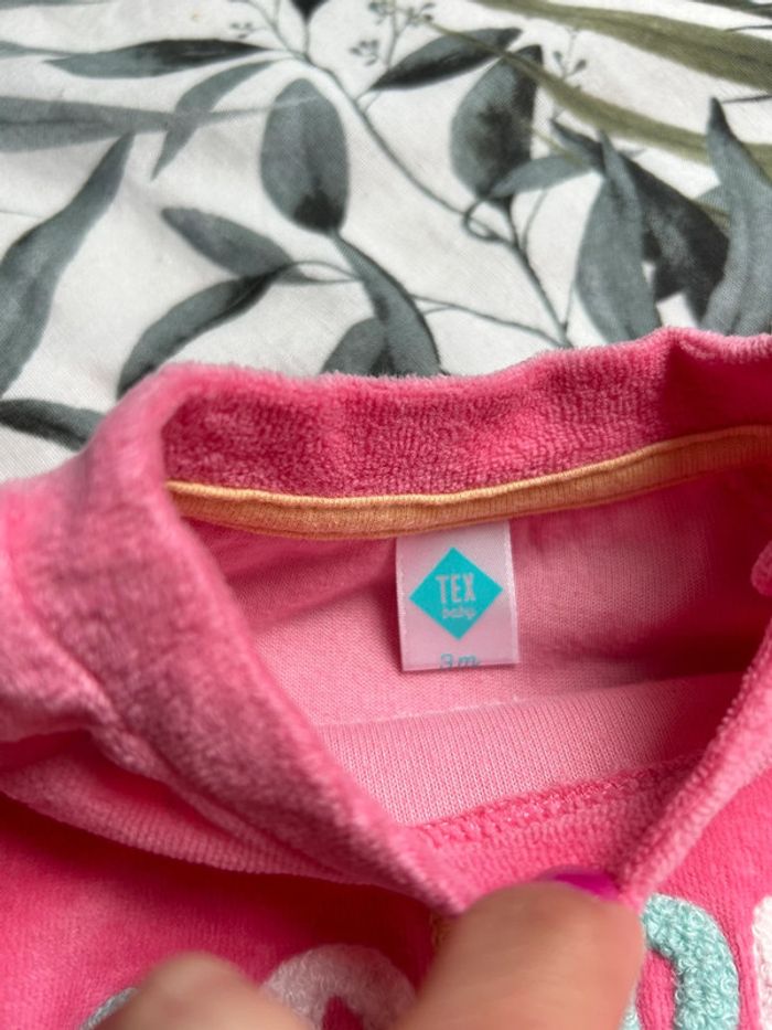 Pyjama velours Colors - photo numéro 3