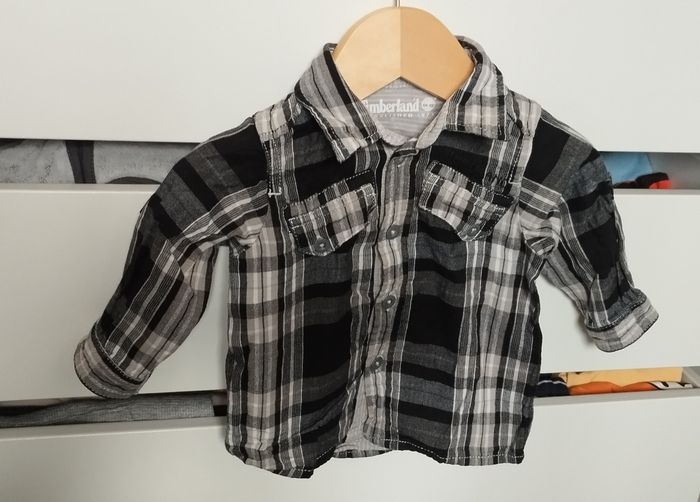 Chemise ML garçon 6 mois Timberland