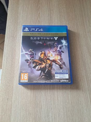 Jeu ps4 destiny le roi des corrompus edition légendaire