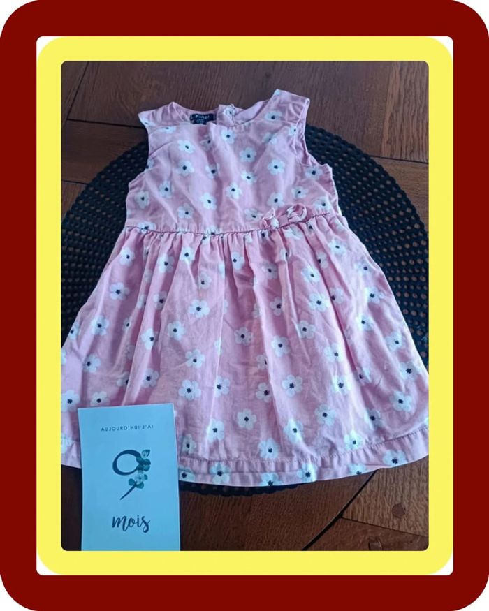 Robe 9 mois kiabi