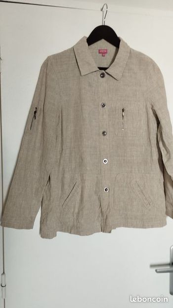 Veste surchemise Phildar