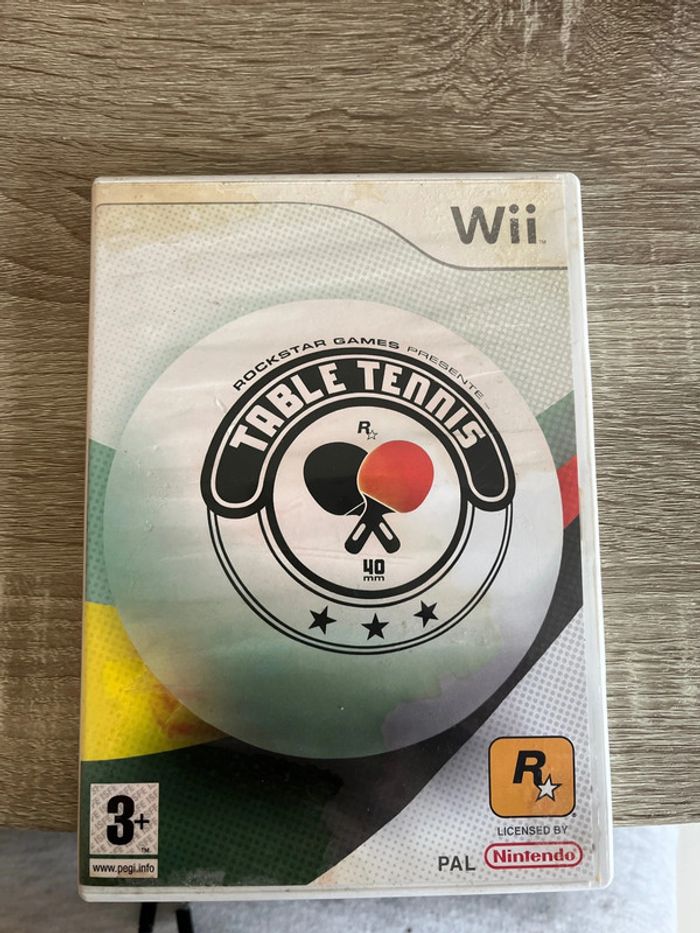 Table tennis wii