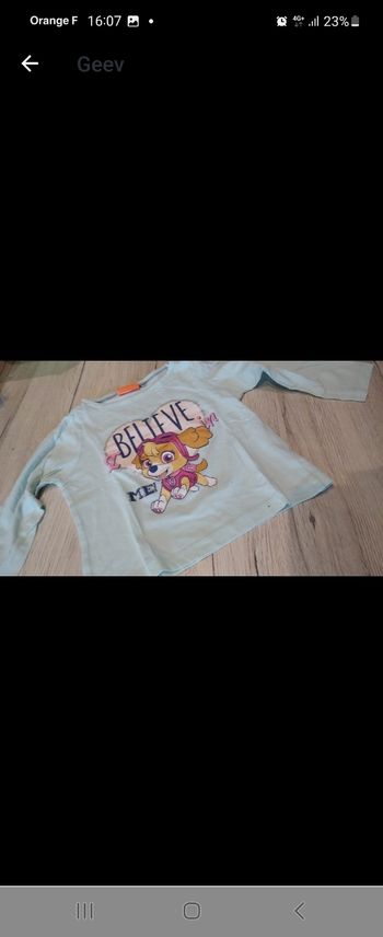 Lots t shirts fille disney