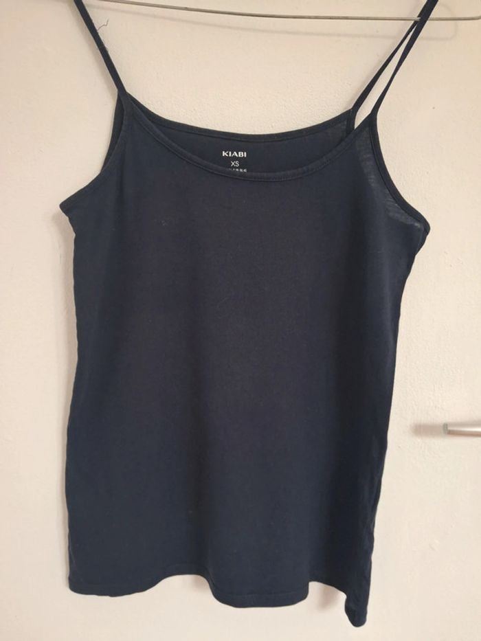 Debardeur marine femme XS