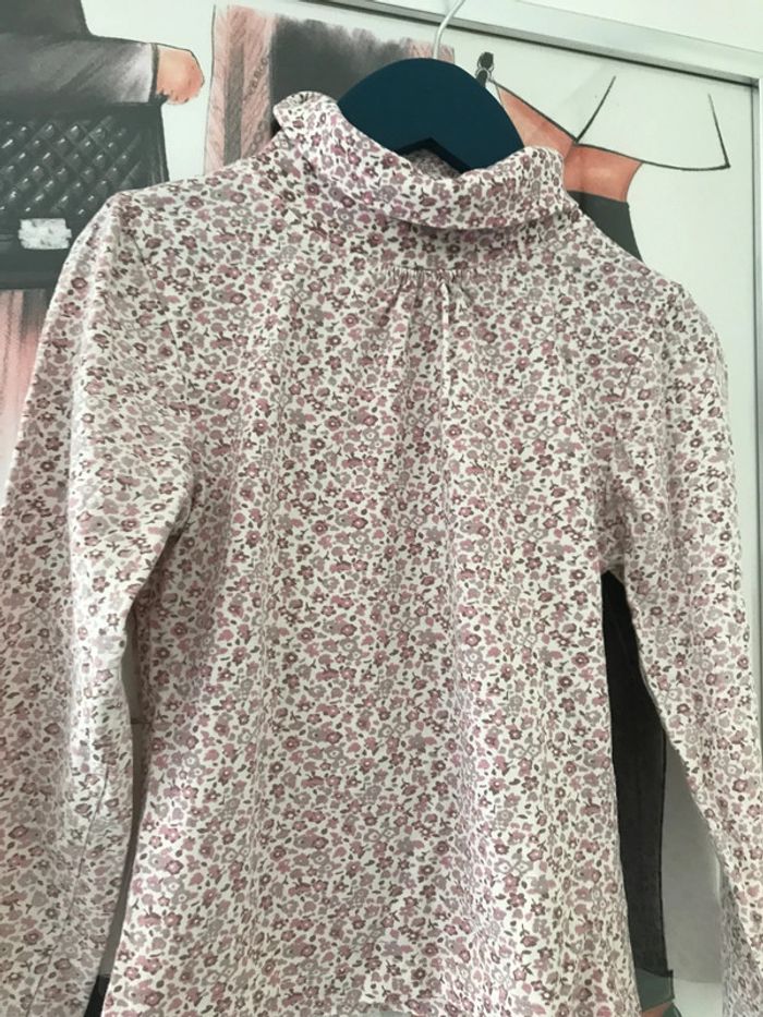 Top col roulé liberty 5 ans - photo numéro 4