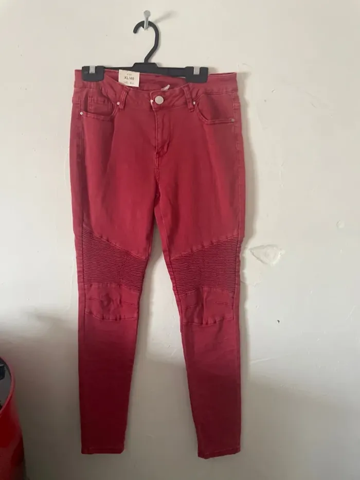 Jean rouge n°476