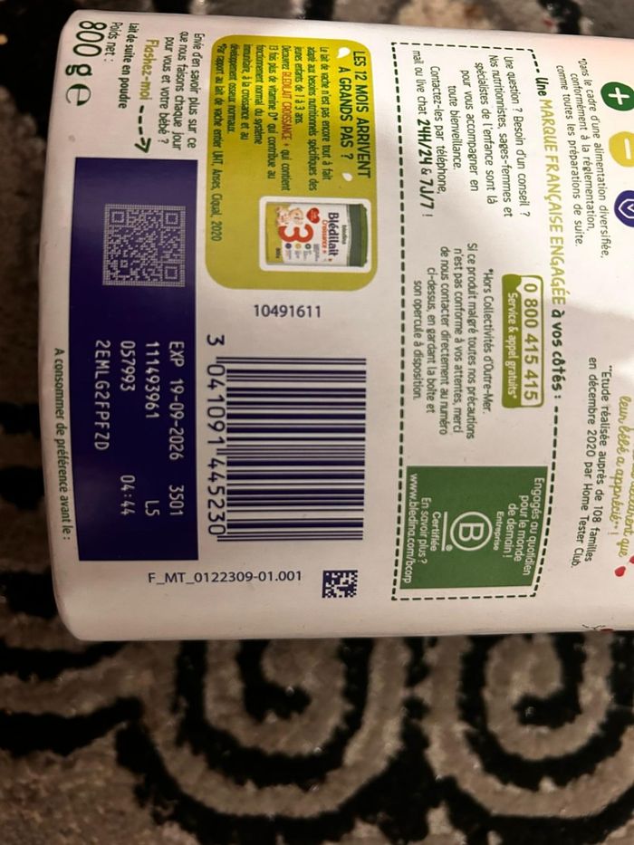 4 lait 2em age - photo numéro 3