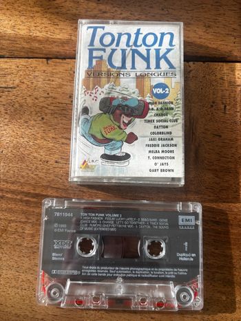 Cassette audio Tonton funk volume 2