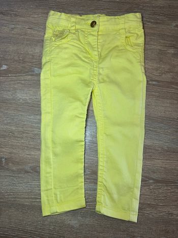 Jean’s jaune Râpé à l’œil