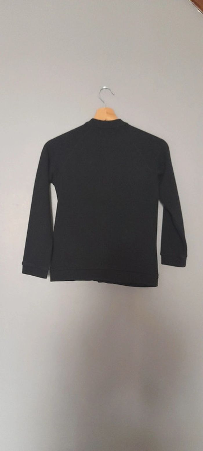 Veste teddy noir - photo numéro 7