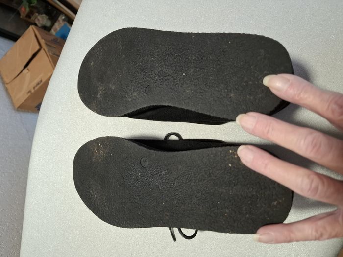 Belles chaussures derby femme G'Woman daim noir 39 comme neuves - photo numéro 7