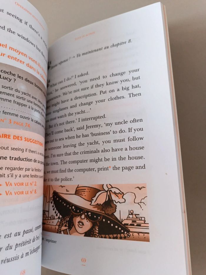 Lire en anglais de la 5ème à la 4ème opération blood Lagoon de 12 à 13 ans - photo numéro 12
