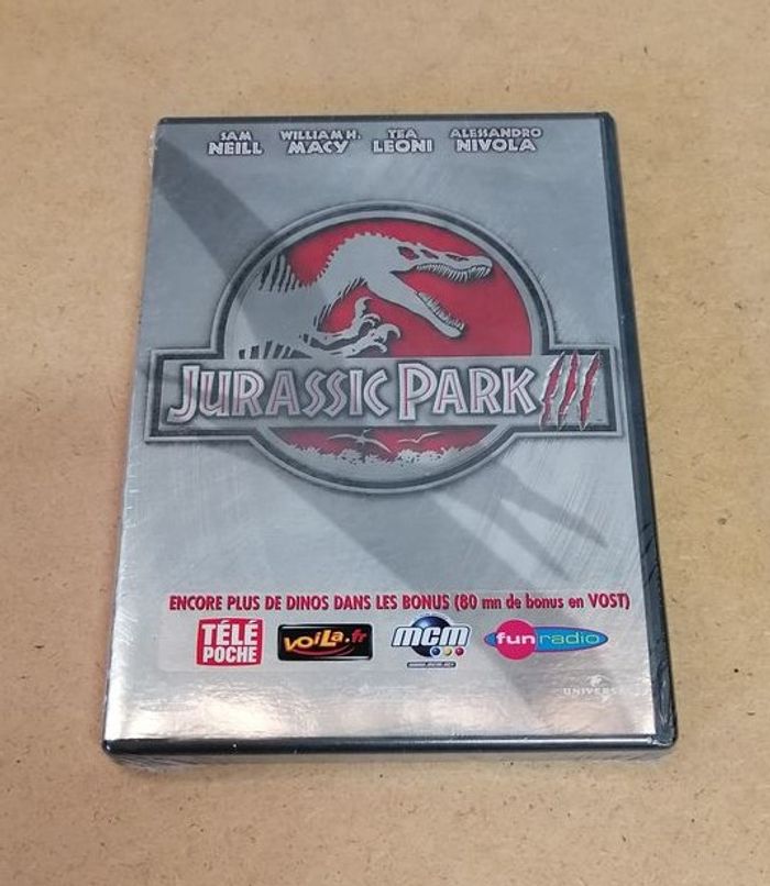 DVD JURASSIC PARK 3 (Neuf sous blister)