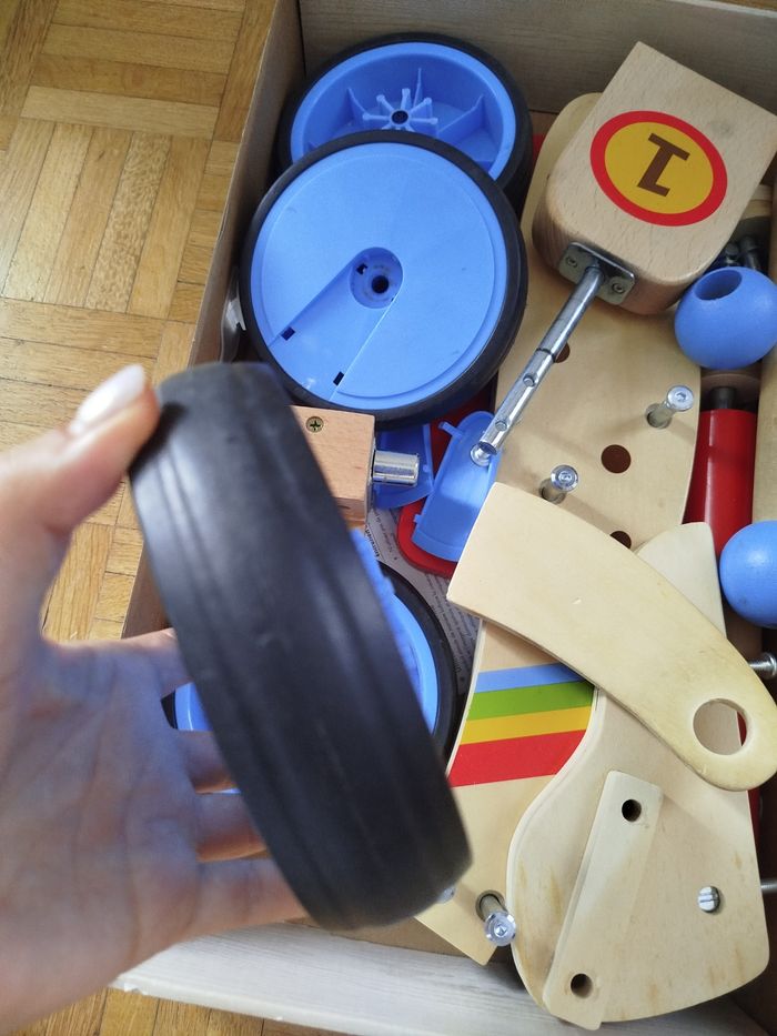 Draisienne  en bois  PlaytiveJunior lidl 1-5 - photo numéro 5