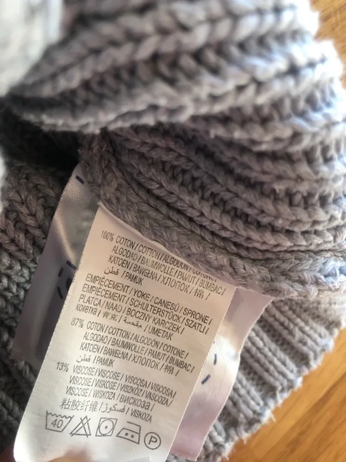 Gilet zippé enfant 4 ans - photo numéro 3
