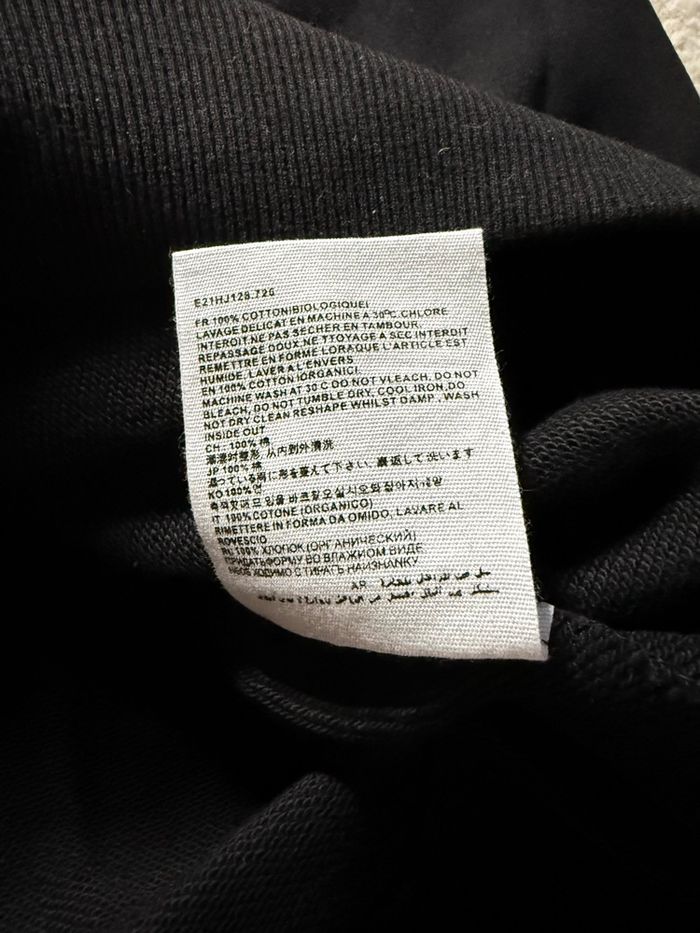 Hoodie Ami Paris noir | Logo cœur rouge | Taille M - photo numéro 7