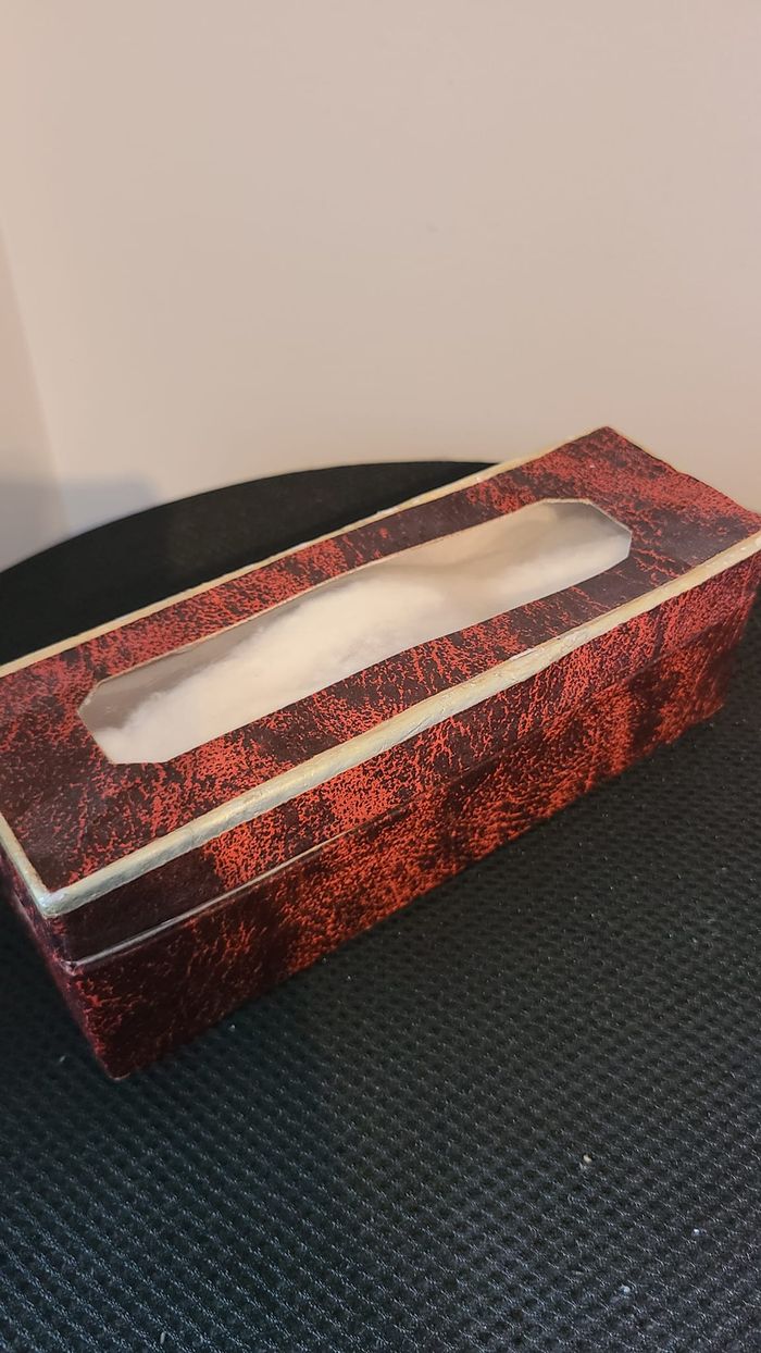 Flacon de parfum en verre gravé canneberge vintage avec barbouilleur - photo numéro 5