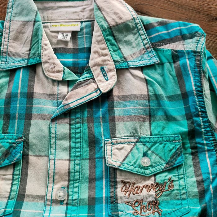 Lot chemises manches longues garçon 4 ans - photo numéro 9