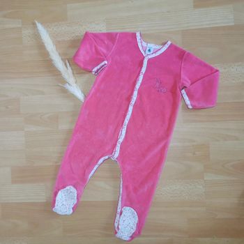 Pyjama velours 24 mois Petit Bateau