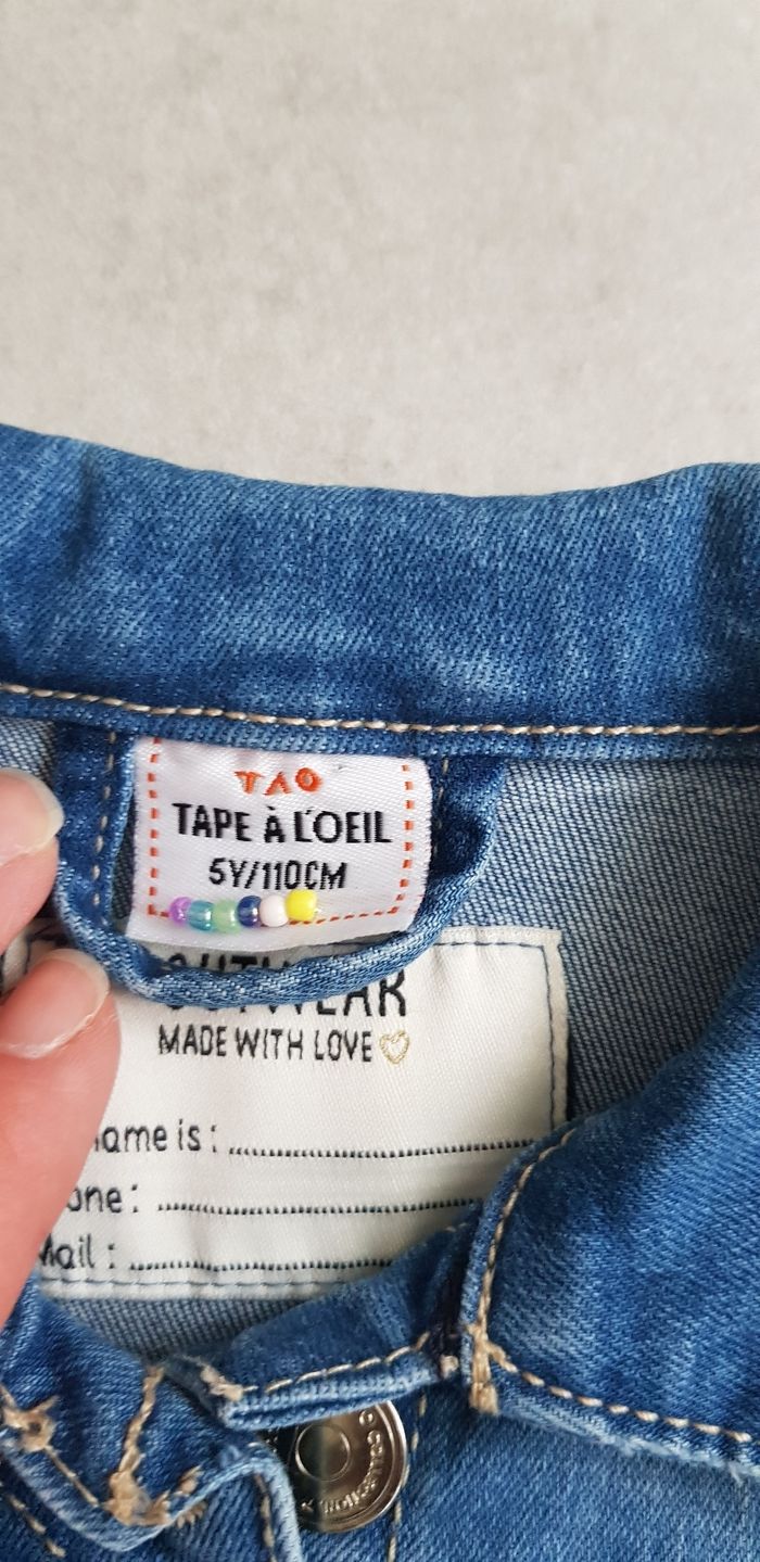 Veste tape à l œil 5 ans - photo numéro 2