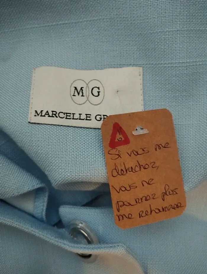 Blazer manches courtes Marcelle Griffon taille 44 - photo numéro 10
