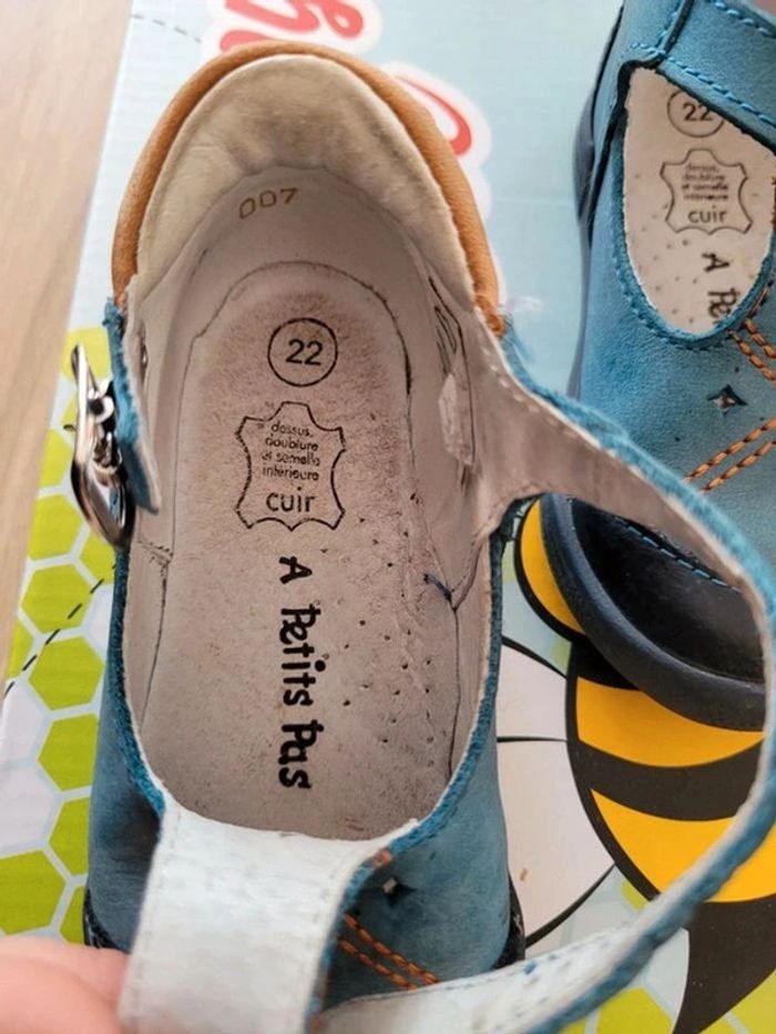 Chaussures en cuir garçon en 22 - photo numéro 11