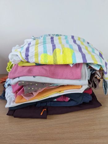Lot vêtements bébé fille 9/12 mois été