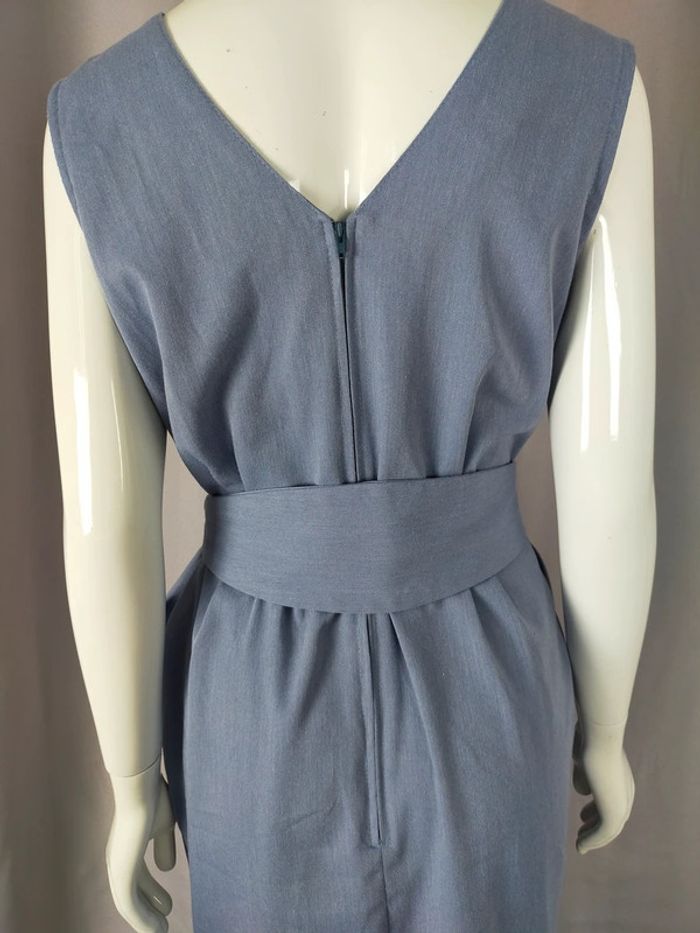 Robe bleue ceinturée – Froggy – Taille 2 - photo numéro 13