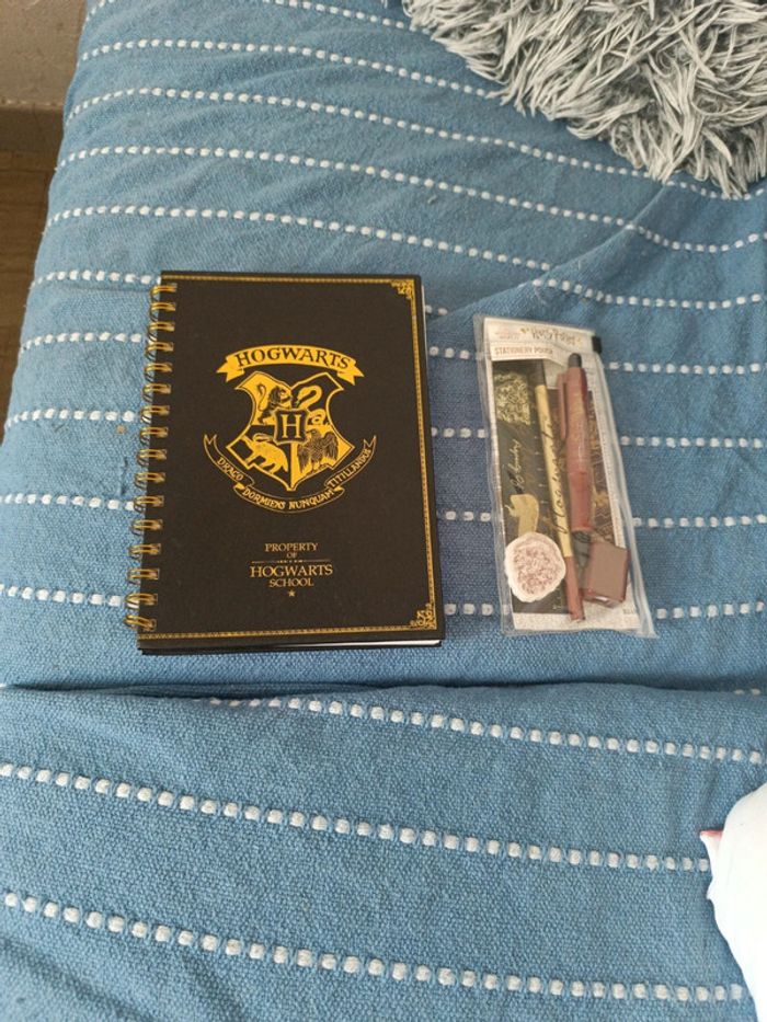 Carnet et trousse Harry Potter