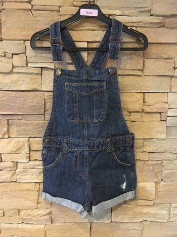 Selopette short neuve 7-8 ans Kiabi