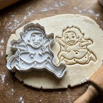 Emporte-pièce inspiré de Ponyo, découpoir biscuit et pâte à sucre Studio Ghibli