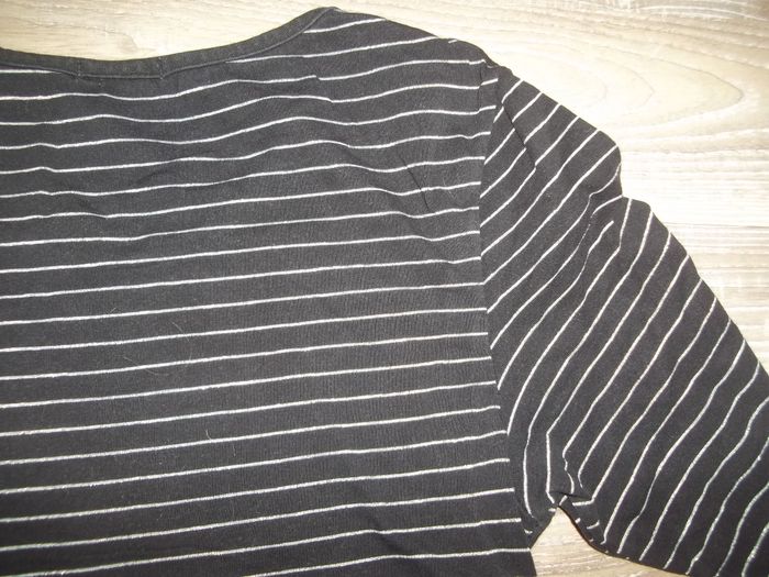 T-shirt noir et rayures argentées fleuri "Rock" Orchestra 14 ans - photo numéro 4