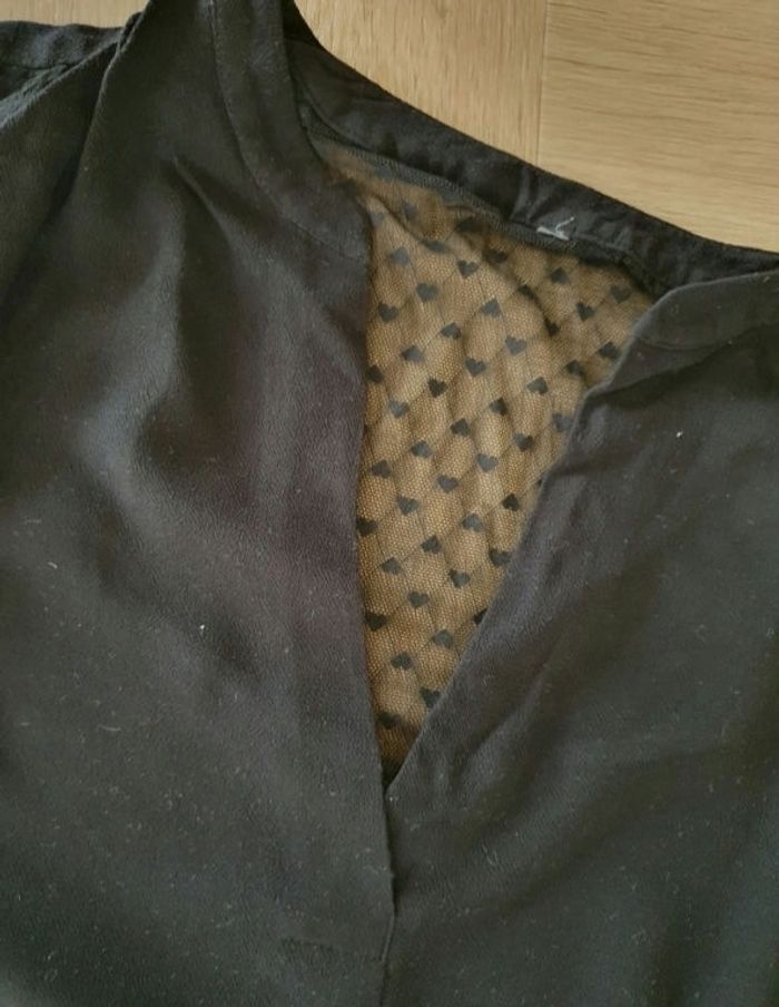 Blouse noire de la marque Naf Naf en taille S - photo numéro 3