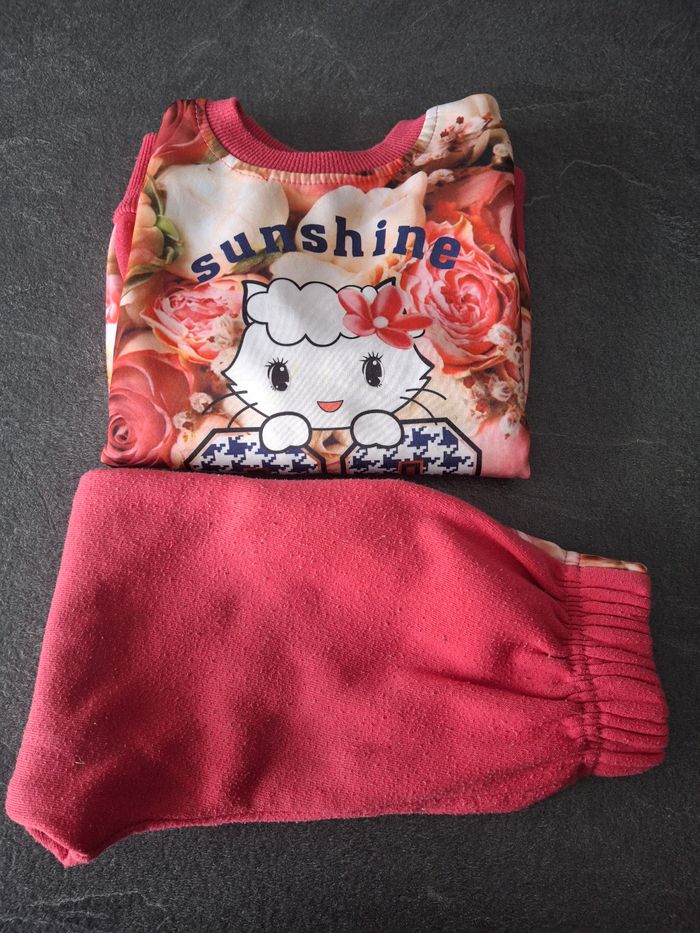 Ensemble jogging sweat fille - photo numéro 3